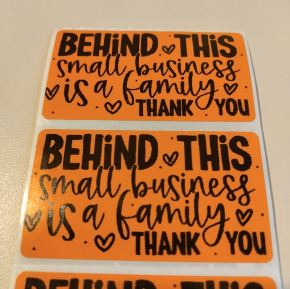 π100 Small Business- Shipping Labels Thermal Packaging Stickers 2.25"x1.25"π - Picture 2 of 8